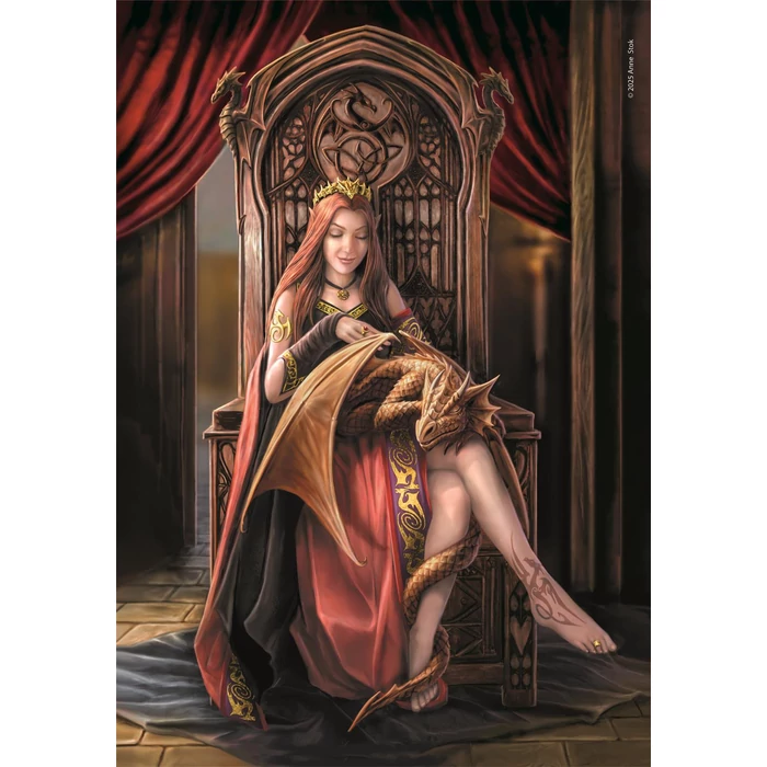 Clementoni 39959 - Anne Stokes Friends Forever - 1000 db-os Compact puzzle