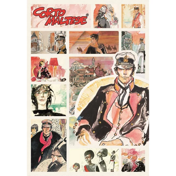 Clementoni 39807 - Corto Maltese - 1000 db-os Compact puzzle