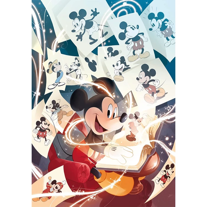 Clementoni 39719 - Mickey Mouse - Disney 100 Collection - 1000 db-os Compact puzzle
