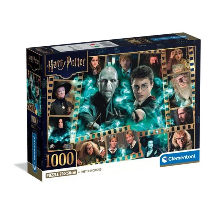 Clementoni 37048 - Harry Potter - 1000 db-os Compact puzzle
