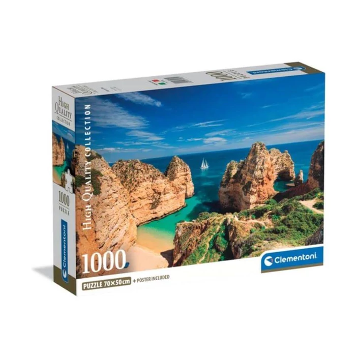 Clementoni 39989 - High Quality Collection - Algarve Bay - 1000 db-os Compact puzzle
