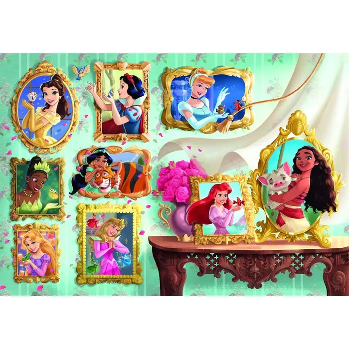Clementoni 1000 db-os Compact puzzle - High Quality Collection - Diesney Hercegnők (37046)