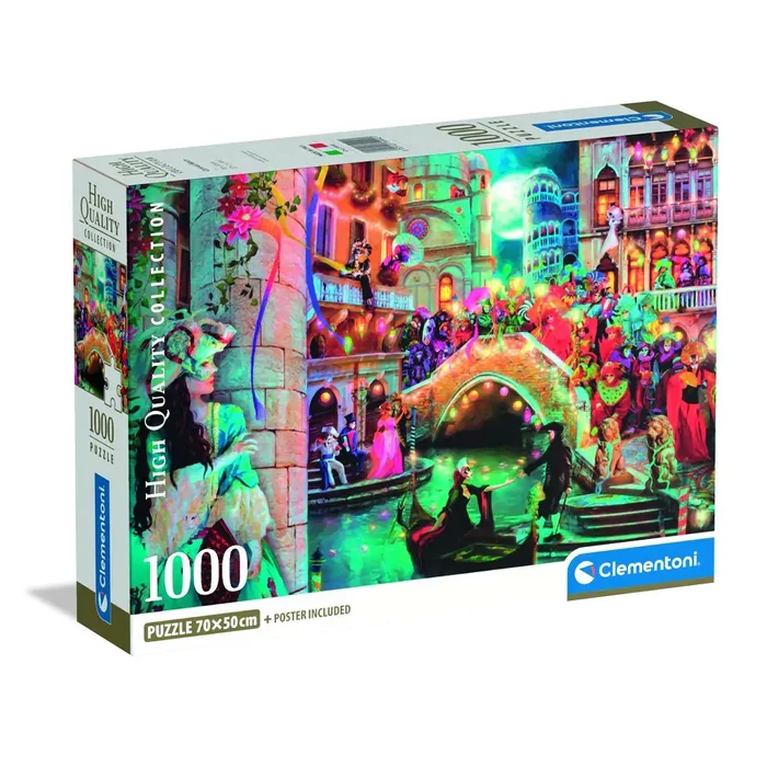 Clementoni 1000 db-os Compact puzzle - High Quality Collection - Karnevál este (39990)