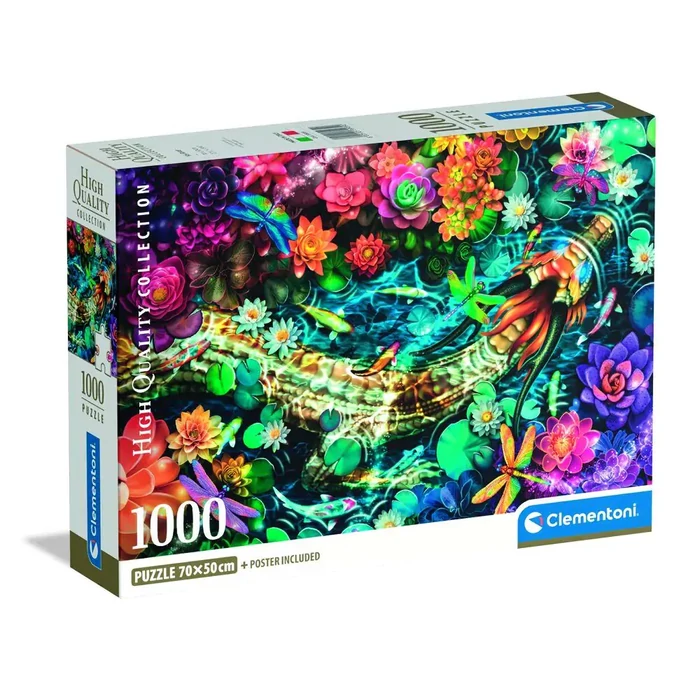 Clementoni 1000 db-os Compact puzzle - High Quality Collection - Koi folyó (39939)