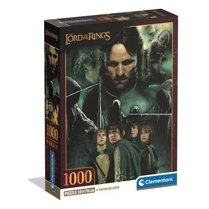 Clementoni 39963 - Lord Of The Ring - 1000 db-os Compact puzzle