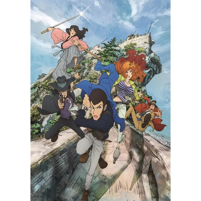 Clementoni 1000 db-os Compact puzzle - Lupin 3 (37068)