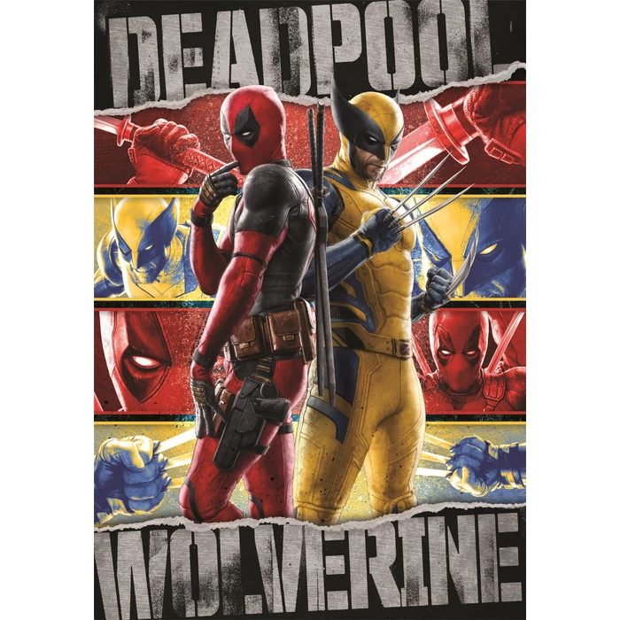Clementoni 37050 - Marvel - Deadpool - 1000 db-os Compact puzzle