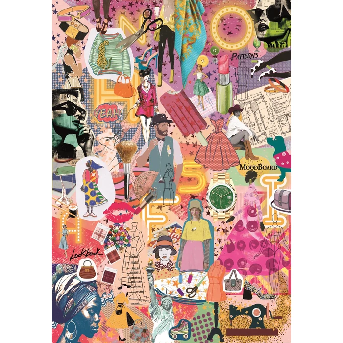 Clementoni 37071 - More is More - Fashion and Design - 1000 db-os Compact puzzle