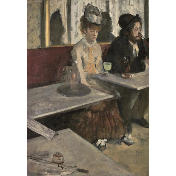 Clementoni 39974 - Museum Collection - Dans Un Cafe - 1000 db-os Compact puzzle