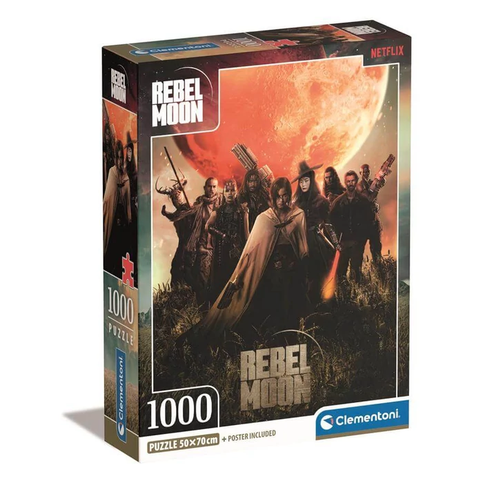 Clementoni 39865 - Netflix Rebel Moon - 1000 db-os Compact puzzle