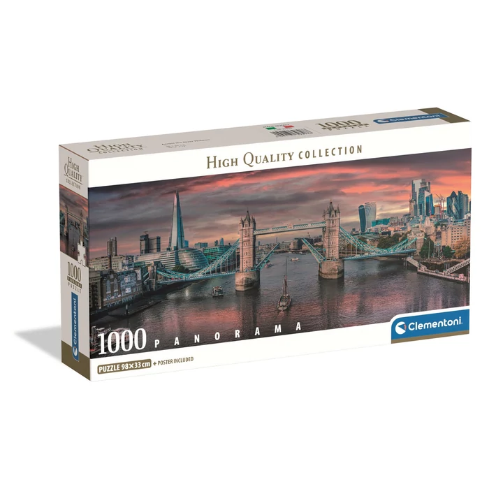 Clementoni 39896 - High Quality Collection - Panoráma Compact - Across The River - 1000 db-os puzzle