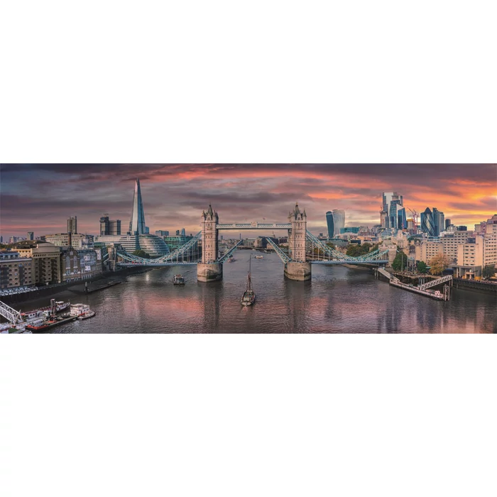Clementoni 39896 - High Quality Collection - Panoráma Compact - Across The River - 1000 db-os puzzle