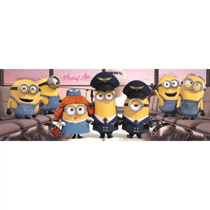 Clementoni 39566  - Minyonok: Gru színre lép - 1000 db-os Panoráma puzzle
