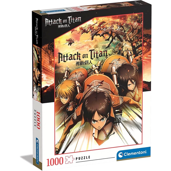 Clementoni 39727 - Attack on Titan - 1000 db-os puzzle