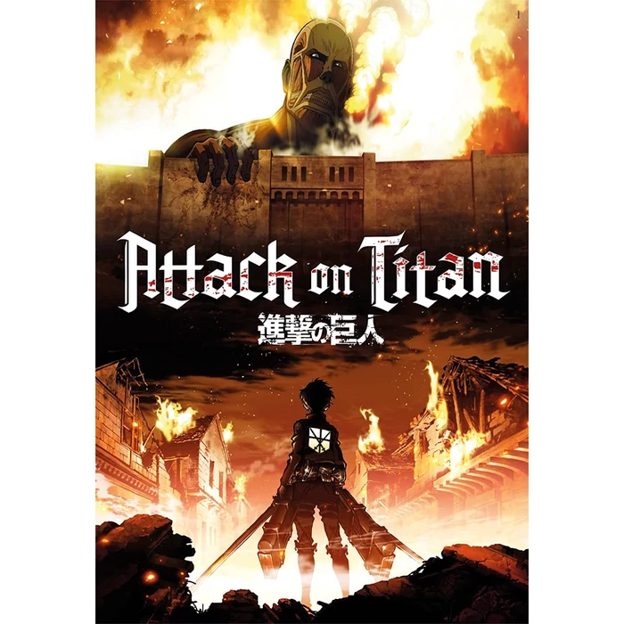 Clementoni 39728 - Attack on Titan - 1000 db-os puzzle