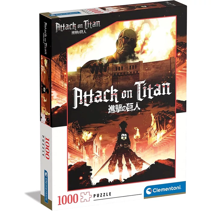 Clementoni 39728 - Attack on Titan - 1000 db-os puzzle