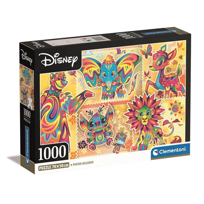Clementoni 39917 - Disney Klasszikus - 1000 db-os Compact puzzle 