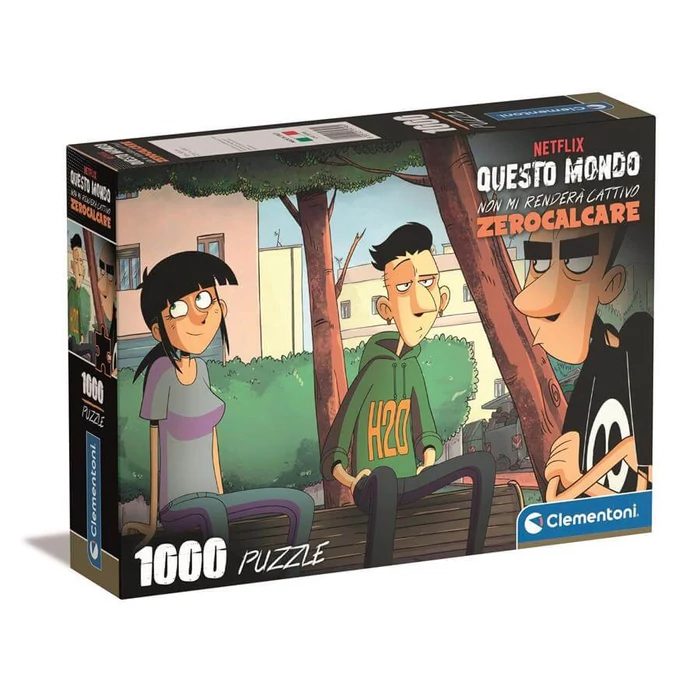 Clementoni 39796 - High Quality Collection - Zerocalcer - A padon - 1000 db-os Compact puzzle