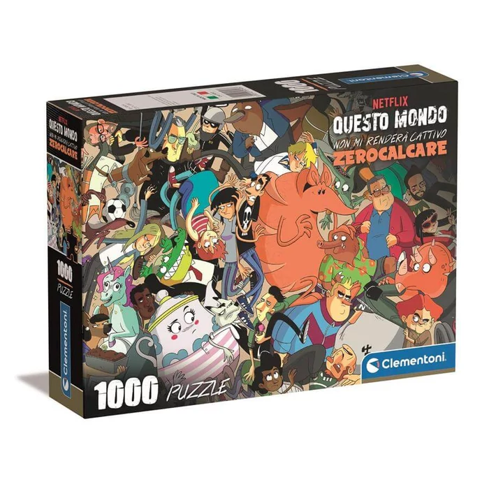 Clementoni 39797 - High Quality Collection - Zerocalcer - Kollázs - 1000 db-os Compact puzzle