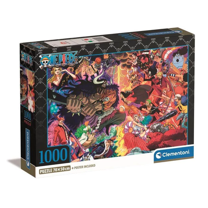Clementoni 39922 - One Piece - 1000 db-os Compact puzzle 