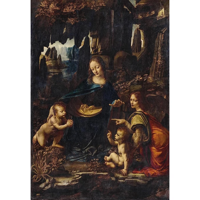 Clementoni 39767 - Museum Collection - Da Vinci - Sziklás Madonna - 1000 db-os puzzle