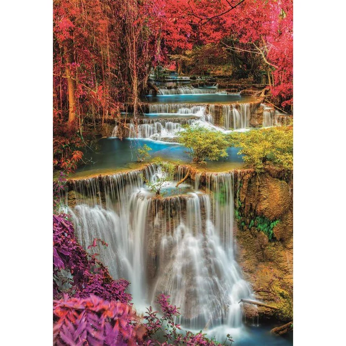 Clementoni 39821 - High Quality Collection - Az ősz színei Thaiföldön - 1000 db-os puzzle 