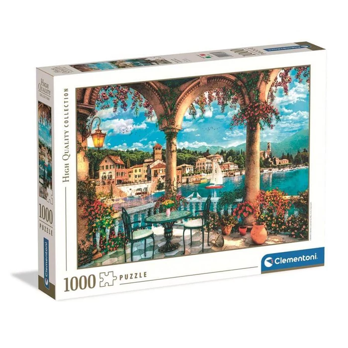 Clementoni 39880 - High Quality Collection - Balcony Lake - 1000 db-os puzzle