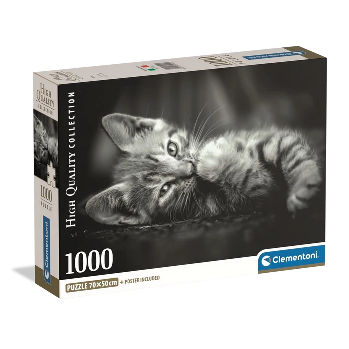 Clementoni 39950 - High Quality Collection - Kitty - 1000 db-os Compact puzzle