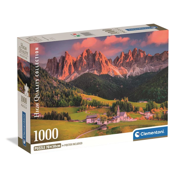 Clementoni 39953 - High Quality Collection - Magical Dolomites - 1000 db-os Compact puzzle