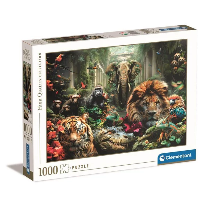 Clementoni 39824 - High Quality Collection - Misztikus dzsungel - 1000 db-os puzzle 