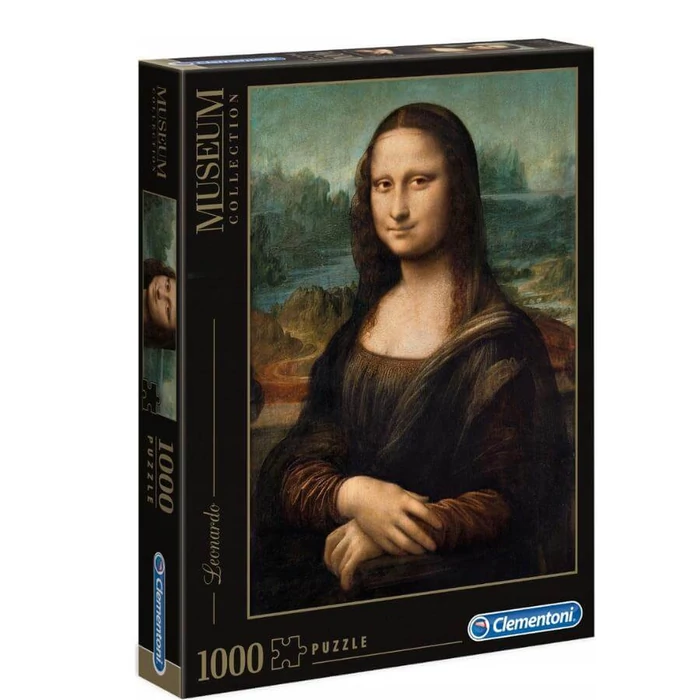 Clementoni 37085 - Museum Collection - Mona Lisa - 1000 db-os  puzzle