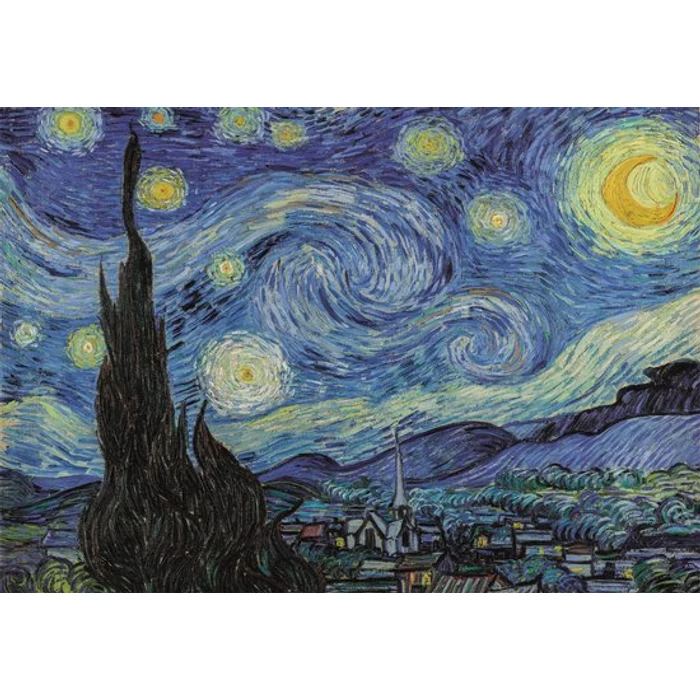 Clementoni 1000 db-os puzzle - Museum Collection - Van Gogh, A csillagos éjszaka (39995)