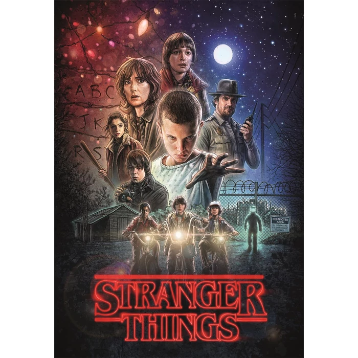Clementoni 39978 - Stranger Things 1 - 1000 db-os Compact puzzle
