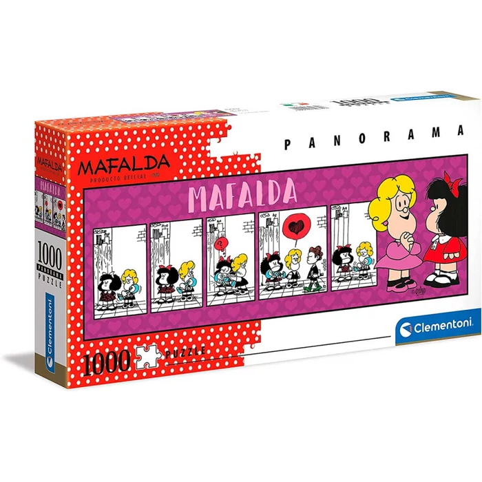Clementoni 1000 db-os  Panoráma puzzle - Mafalda (39630)