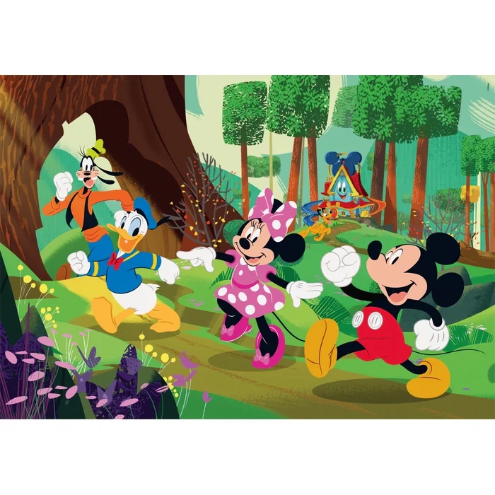 Clementoni 23772 - Disney Mickey Egér és barátai - 104 db-os Maxi ...