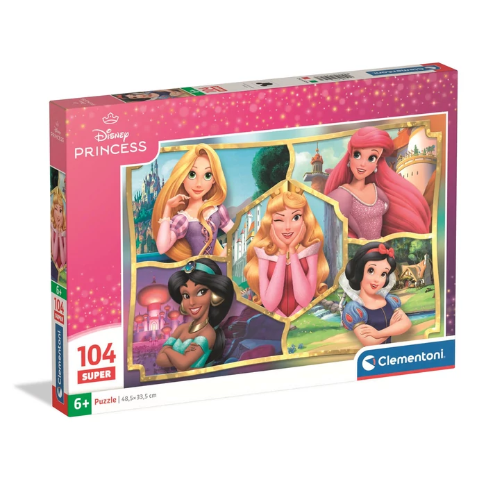 Clementoni 25056 - Disney Hercegnők - 104 db-os puzzle
