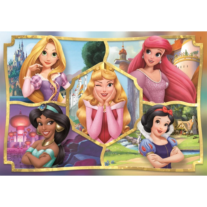 Clementoni 25056 - Disney Hercegnők - 104 db-os puzzle