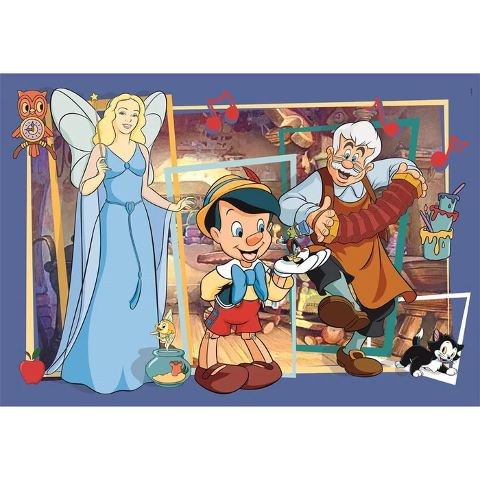 Clementoni 25756 - Disney - Pinokkio - 104 db-os puzzle - Puzzle 101-160 db