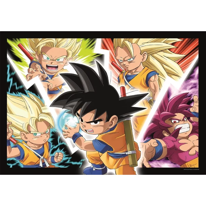 Clementoni 25096 - Dragonball - 104 db-os puzzle - Puzzle 101-160 db