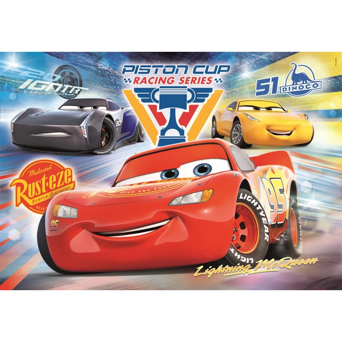 Clementoni 25047 - Verdák - 104 db-os puzzle