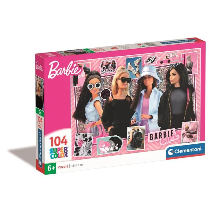 Clementoni 25754 - Barbie - 104 db-os Szuper Színes puzzle