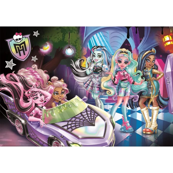 Clementoni 25783 Monster High 2 - 104 db-os Szuper Színes puzzle
