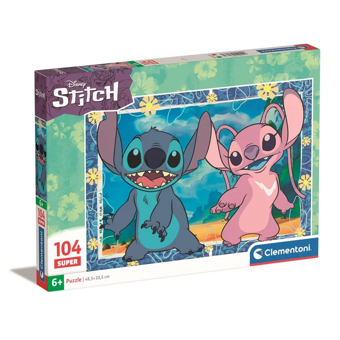 Clementoni 27573 - Sitich - 104 db-os  Szuper színes puzzle