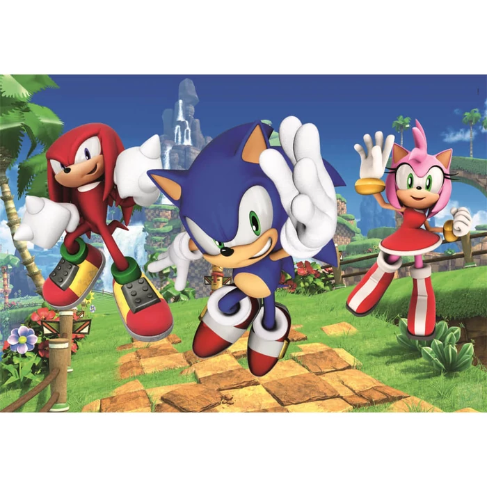 Clementoni 27256 - Sonic 2. - 104 db-os Szuper Színes puzzle - Puzzle ...