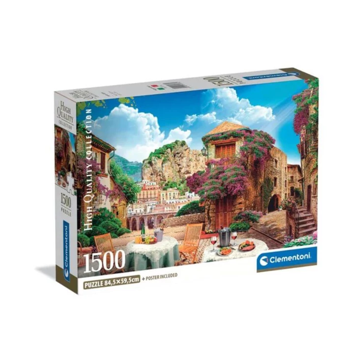 Clementoni 31733 - High Quality Collection - Italian Sight - 1500 db-os Compact puzzle