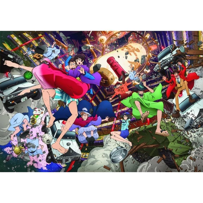 Clementoni 1500 db-os Compact puzzle - High Quality Collection - Lupin 3 (31749)