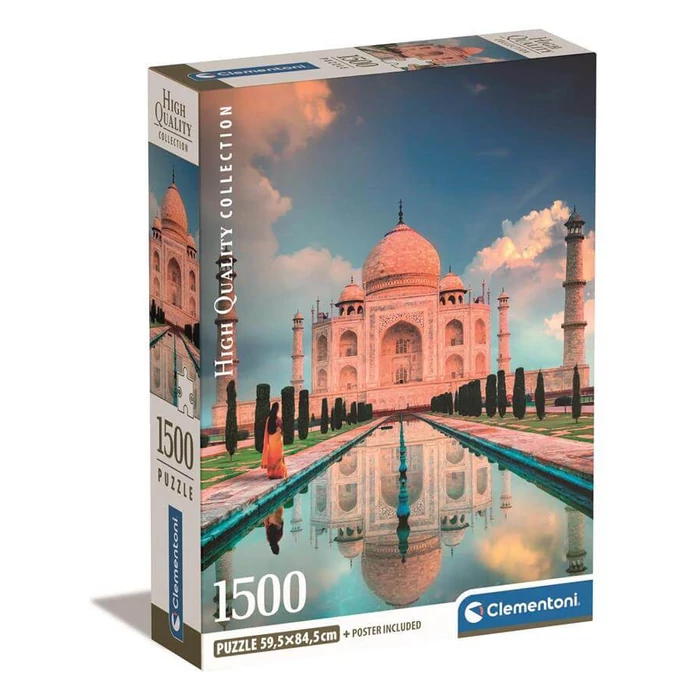 Clementoni 31718 - High Quality Collection - Taj Mahal - 1500 db-os Compact puzzle