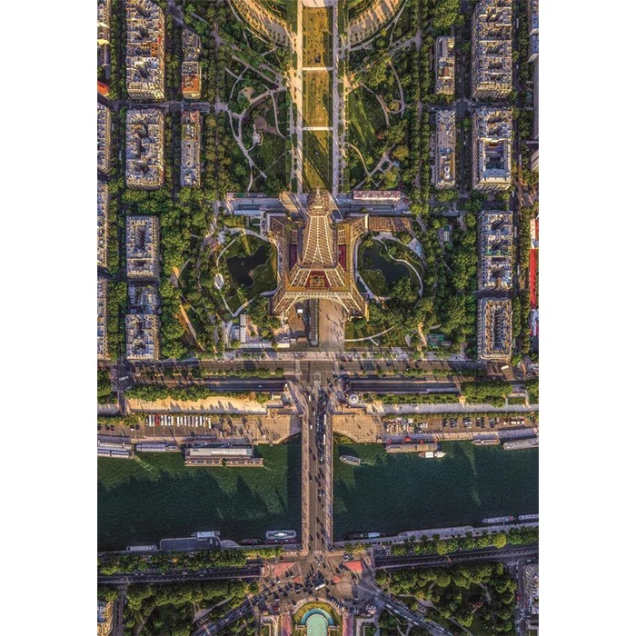 Clementoni 31708 - High Quality Collection - Átrepülni Párizs felett - 1500 db-os puzzle 