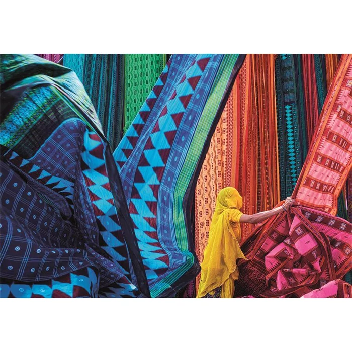 Clementoni 31706 - High Quality Collection - Színes szövetek - 1500 db-os puzzle 