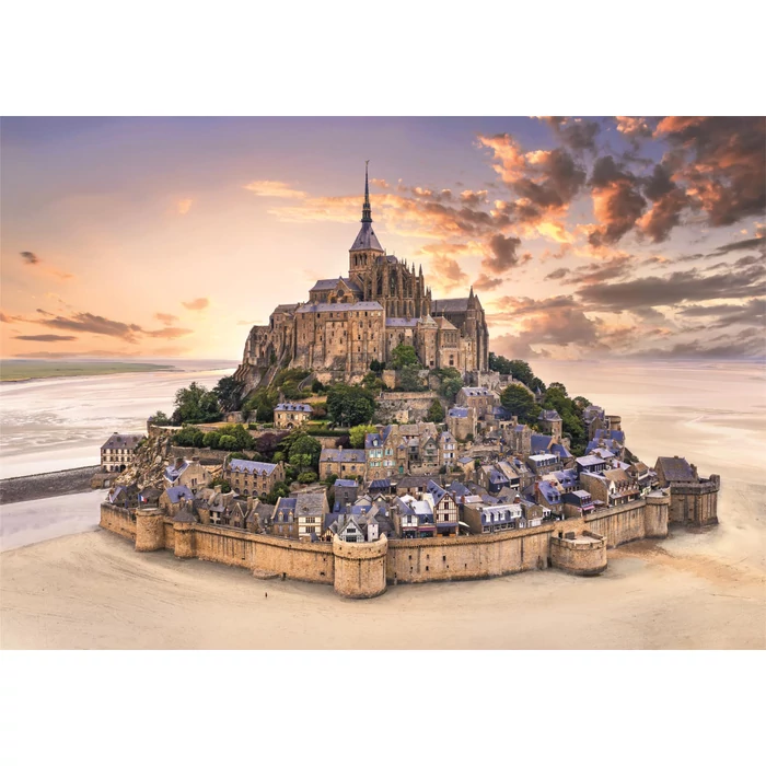 Clementoni 31730 - High Quality Collection - The Mont Saint-Michel Risin - 1500 db-os puzzle